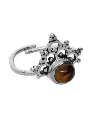 Bague plaquée argent -A9-