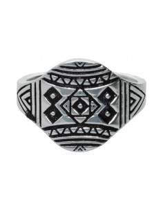 Bague plaquée argent -A12-
