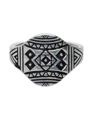Bague plaquée argent -A12-