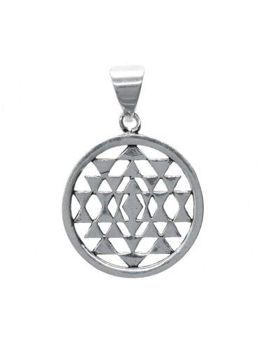 Pendentif plaqué argent (C14)