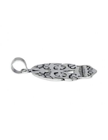 Pendentif plaqué argent (C21)
