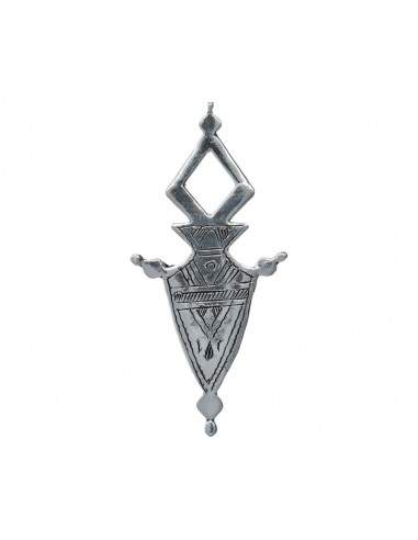 Pendentif plaqué argent (C6)