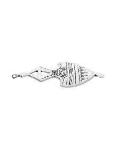 Pendentif plaqué argent (C5) 2