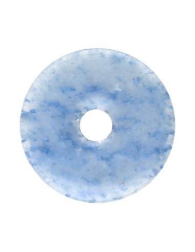 Small Blue Quartz Donut