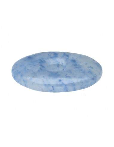 Petit donut en quartz bleu