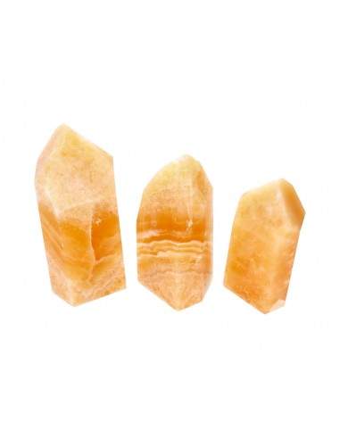 Yellow Calcite Polished Points