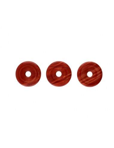 Donut vermelho médio jasper