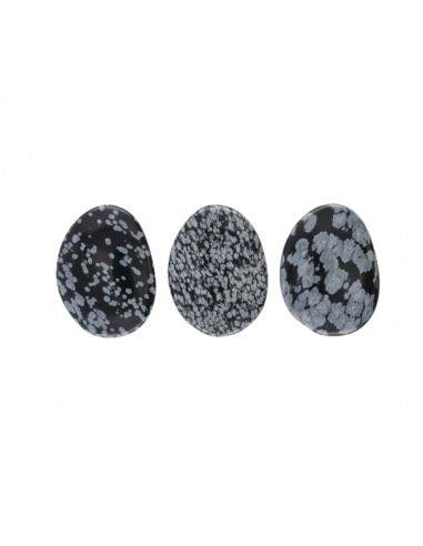 Obsidiana do Nevada laminada plana