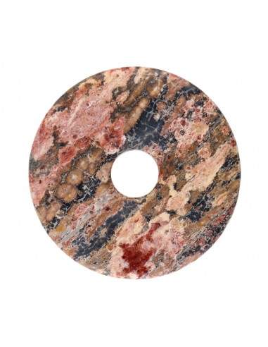 Small Leopard Jasper Donut