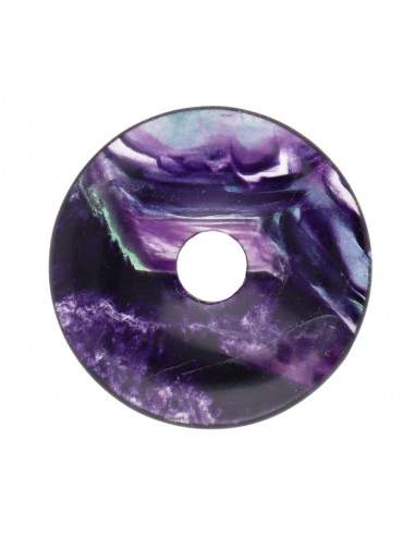 Small Rainbow Fluorite Donut
