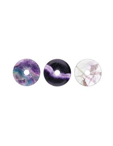 Medium Rainbow Fluorite Donut