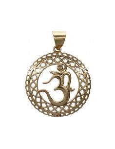 Pendentif Om en bronze -53-