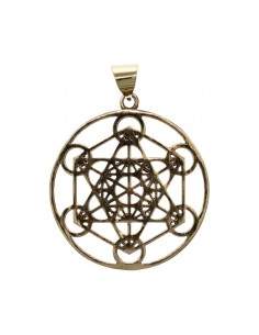 Metatron pendente de bronze...