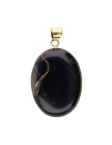 Pingente de Bronze com Mineral -59-