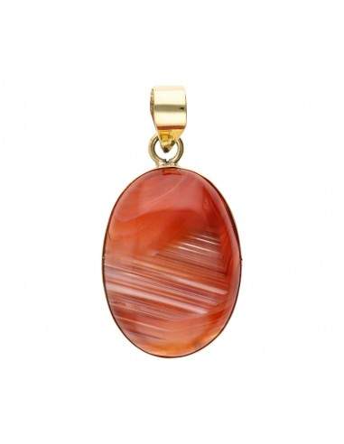 Pingente de Bronze com Mineral -59-