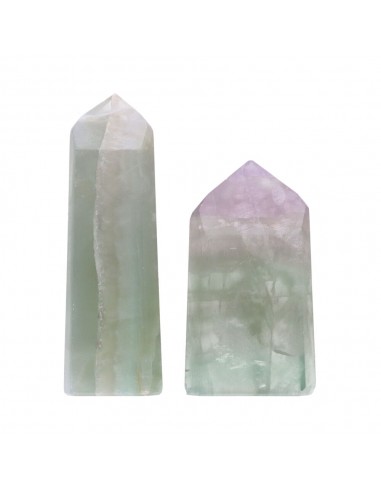 Rainbow Fluorite Polished Points A Grade