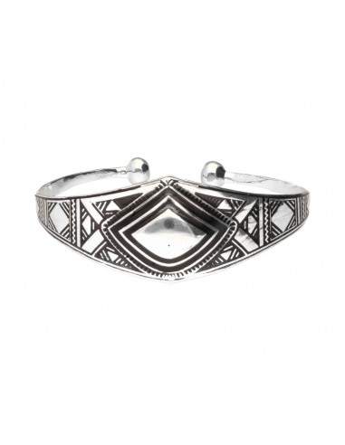Pulseira de banho de prata -B31-