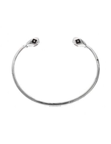 Pulseira de banho de prata -B34-