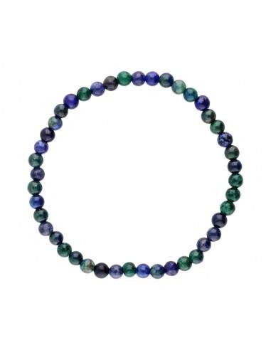 Bracelet d'azurite avec malachite...