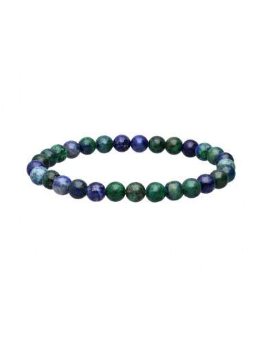Bracelet d'azurite avec malachite...