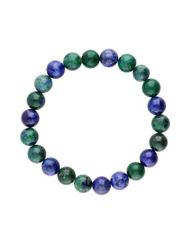 Bracelet d'azurite avec malachite...