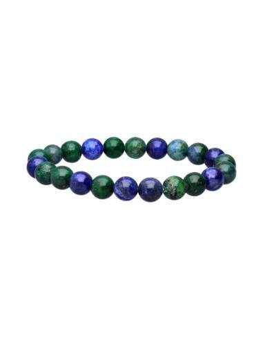 Bracelet d'azurite avec malachite...
