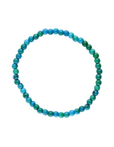 Pulsera de Crisocola Potenciada  4mm