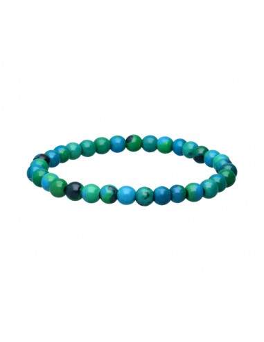 Pulseira chrysocolla alimentada de 6mm