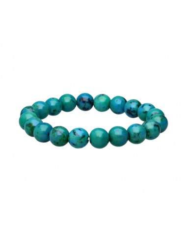 Pulseira chrysocolla alimentada de 10mm