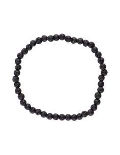 Bracelet de lave 4mm 2