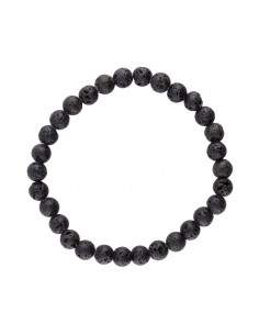 Pulsera de Lava 6mm 2