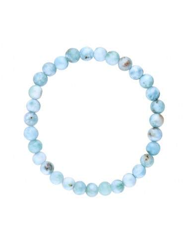 Pulseira larimar 6mm