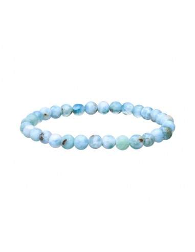 Larimar bracelet 6mm