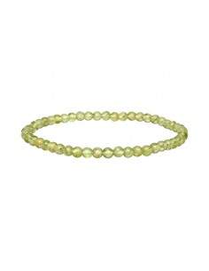 Peridot bracelet 4mm