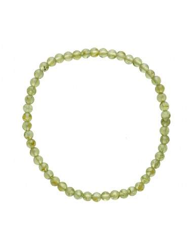 Pulseira peridot 4mm