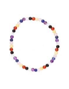 Mix Chakras 4mm -2- Bracelet 2