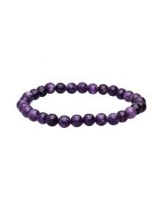 Bracelet de lépidolite 6mm