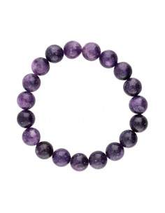 Pulseira lepidolite 10mm 2