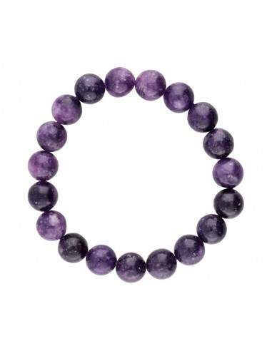 Pulseira lepidolite 10mm