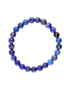 Bracelet en lapis-lazuli 8mm 2