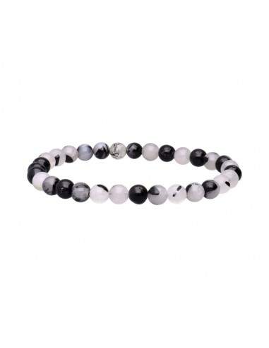 Pulseira de quartzo turmalinado 6mm