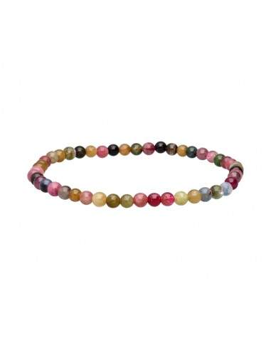 Pulsera de Turmalina Multicolor 4mm