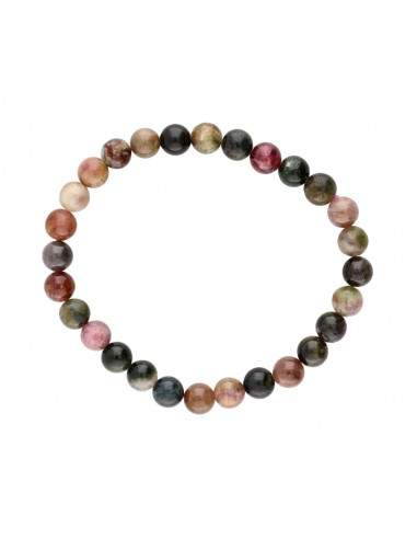 Multicolor Tourmaline Bracelet 6mm
