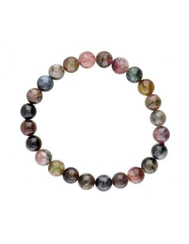 Pulsera de Turmalina Multicolor 8mm