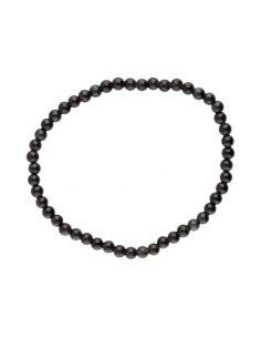 Obsidian Rainbow Bracelet 4mm 2