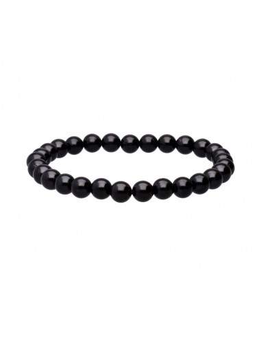 Pulsera de Turmalina Negra 6mm