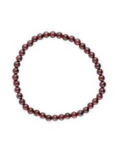 Garnet Bracelet 4mm 2