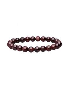 Bracelet en grenat 8mm