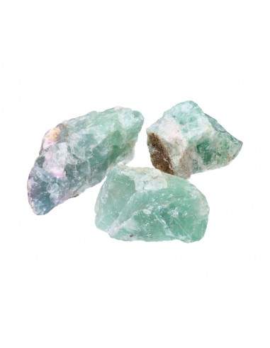 Fluorite arc-en-ciel brute moyenne