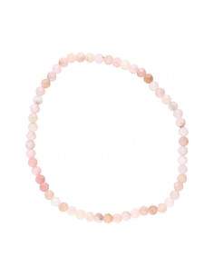 3mm Pink Opal Faceted Bracelet 2